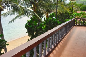 Around coral view