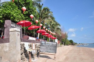Around coral view