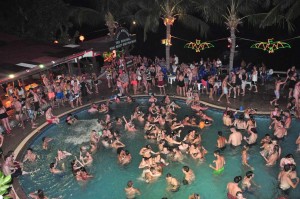 Pool Party Coral Bungalows APR’15