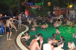 Pool Party Coral Bungalows AUG'15