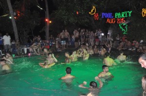 Pool Party Coral Bungalows AUG'15