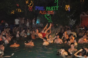 Pool Party Coral Bungalows AUG'15