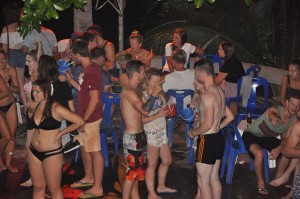 Pool Party Coral Bungalows AUG'15