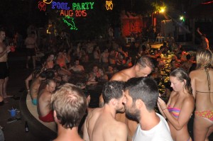 Pool Party Coral Bungalows AUG'15